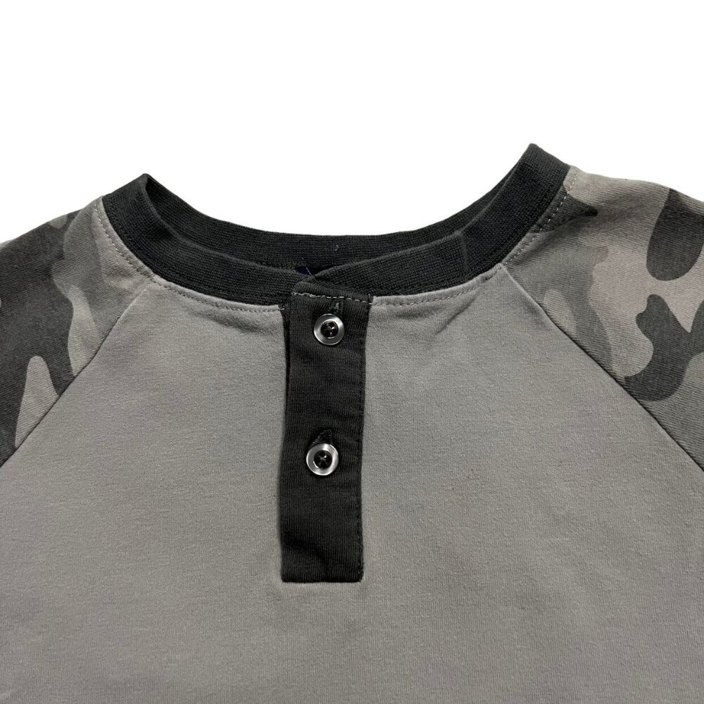 Andy & Evan 18-24m Camouflage Henley Shirt - Picture 3 of 4